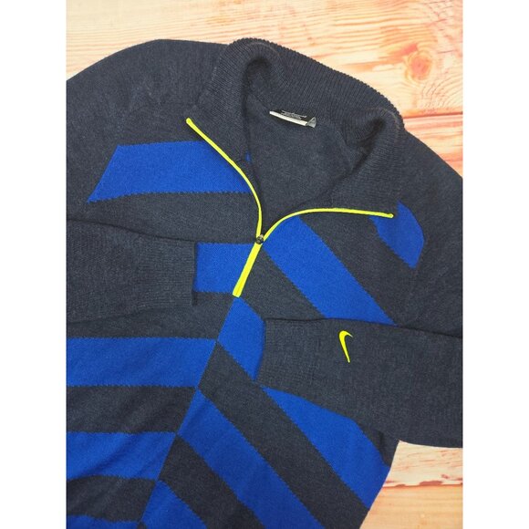 Nike Golf Tour Performance Sweater Mens Small Wool Blend - Picture 4 of 7